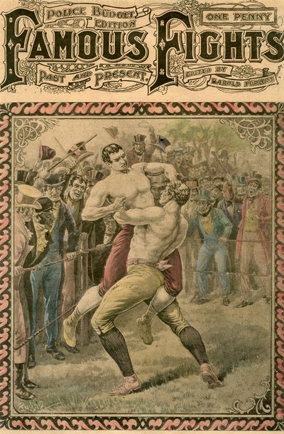 المعركة الثانية بين بنديجو وبين بن كونت ، 1838 أواخر القرن التاسع عشر أو أوائل القرن العشرين. بواسطة بوجنس