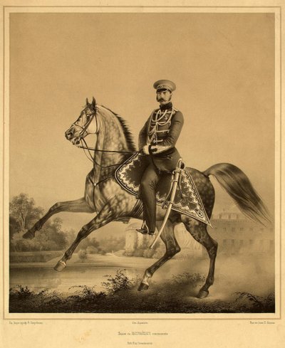 صورة للإمبراطور ألكسندر الثاني 1818-1881 ، 1860 - 1870 بواسطة Pyotr Fyodorovich Borel