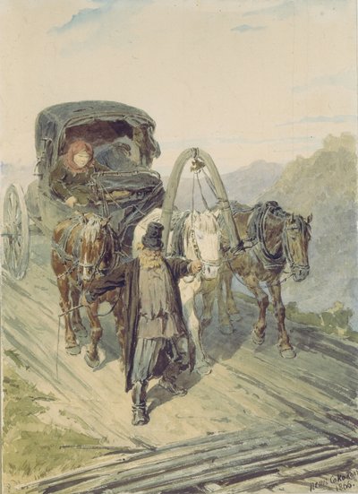 ترويكا ، 1866 بواسطة بيوتر بتروفيتش سوكولوف