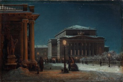 مسرح الكسندرينسكي في سانت بطرسبرغ ، 1870 بواسطة بيوتر بتروفيتش Vereshchagin