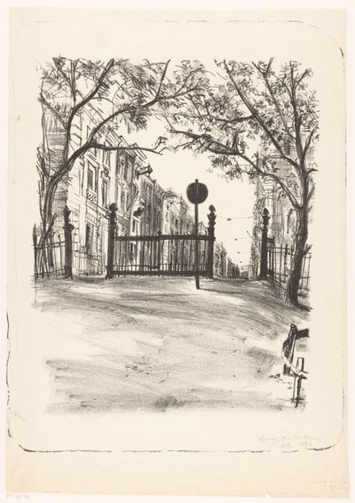 اخرج من Vondelpark بواسطة Quirijn Halbertsma (توقيع الفنان)