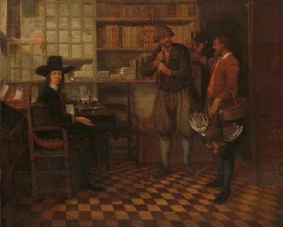 إيجار المزارع المستأجر بواسطة Quiringh Gerritsz. فان بريكيلينكام