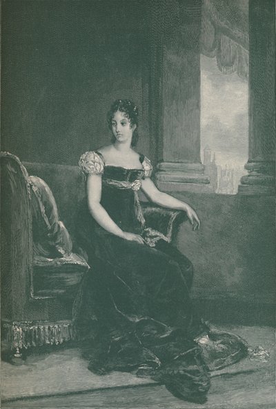 Eugénie Bernardine-Desireé Clary - Mme. Bernadotte ، ملكة السويد ، 1811 ، 1896. بواسطة RG Tietze
