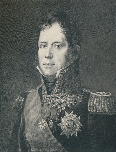 المارشال ميشيل ني ، دوق الشينغن ، أمير الموسكوا ، c1805 ، 1896 بواسطة RG Tietze