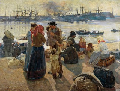 Emigrants بواسطة Raffaello Gambogi