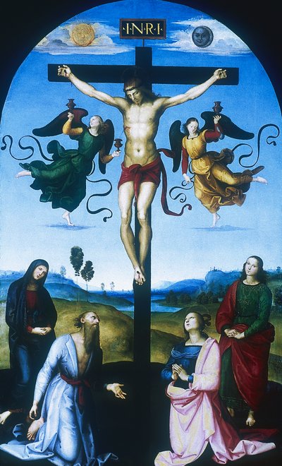 صلب الفم ، c1530 بواسطة رافايللو سانزيو رافائيل