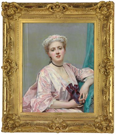 الجمال باللون الوردي بواسطة Raimundo de Madrazo y Garreta