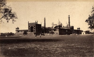 مسجد جامع ، دلهي ، 1886 بواسطة رجاء الدين ديال