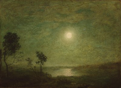 ضوء القمر ، ج 1886-95 بواسطة Ralph Albert Blakelock