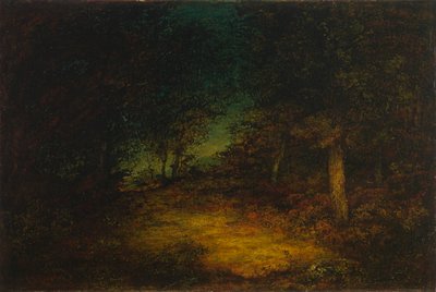الداخلية الخشب بواسطة Ralph Albert Blakelock