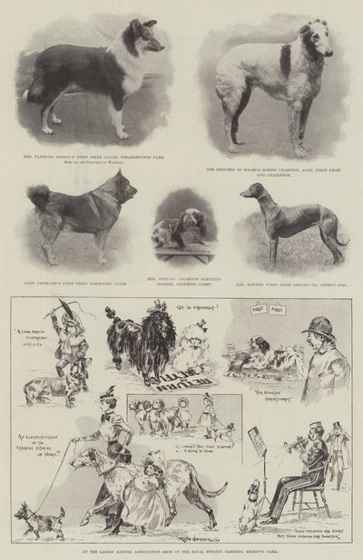 في عرض جمعية بيت السيدات في الحدائق النباتية الملكية ، ريجنتس بارك بواسطة رالف كليفر