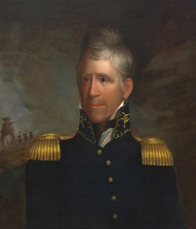 أندرو جاكسون (1767-1845)، حوالي عام 1817 (زيت على قماش) بواسطة Ralph Eleaser Whiteside Earl