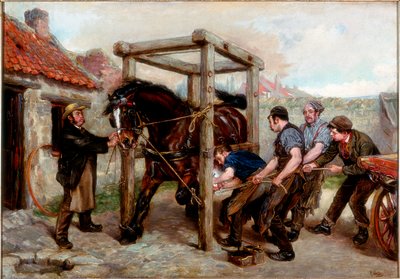 تزوير خليج ماري ، c.1885-90 بواسطة رالف هيدلي