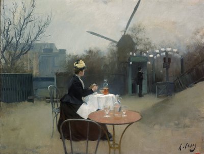 بلين اير - كاساس ، رامون (1866-1932) - ج. 1890 - زيت على قماش - 50.5x65 - متحف كاتالونيا الوطني للفنون ، برشلونة بواسطة رامون كاساس
