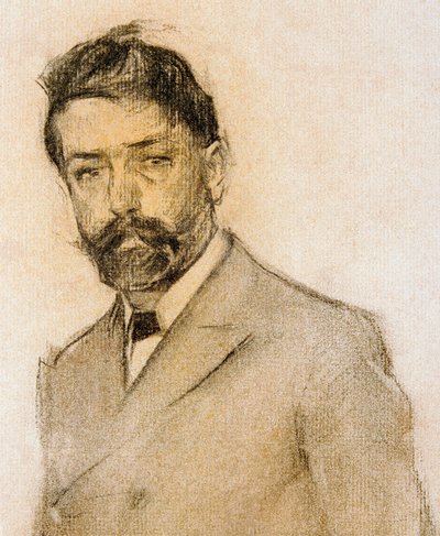 صورة للرسام لويس جرانر (1863-1929) بالتفصيل بواسطة رامون كاساس إي كاربو