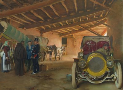 بيت المدرب ، 1907 بواسطة رامون كاساس إي كاربو