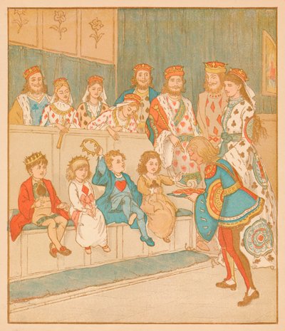 Knave of Hearts ، أعاد تلك الفطائر ، 1880. بواسطة راندولف كالديكوت