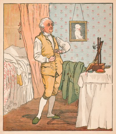 الرجل الجيد لخلع الملابس Islington ، c1879. بواسطة راندولف كالديكوت