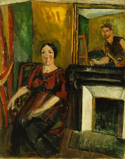 الرسام ونموذجه؛ Le Peintre et son Modele بواسطة راؤول دوفي