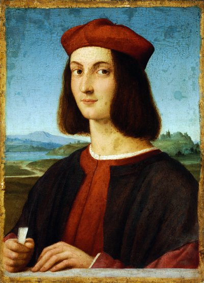 صورة لبييترو بيمبو (1470-1547) - peinture de رافائيل (رافائيل سانزيو) بواسطة رافائيل