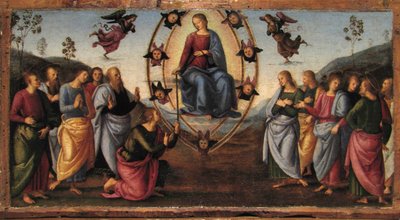 لوحة Predella من فانو Altarpiece ، 1497 بواسطة رافايللو سانزيو رافائيل