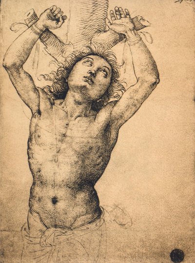 القديس سيباستيان رسم رافائيل ، غاليري ديل أكاديميسيا ، البندقية بواسطة رافايللو سانزيو رافائيل