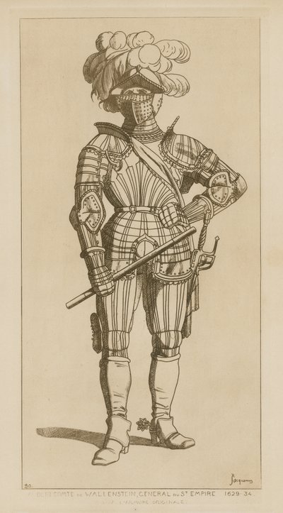 ألبرت ، كونت فالنشتاين وجنرال الإمبراطورية المقدسة ، 1629-1634 بواسطة رافائيل جاكيمين
