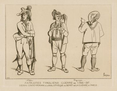 الوطنيون التيروليون ، حرب 1796-1797 بواسطة رافائيل جاكيمين
