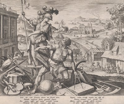 العمل ، 1591. بواسطة رفائيل سادلر
