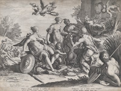 حكم باريس 1589. بواسطة رفائيل سادلر