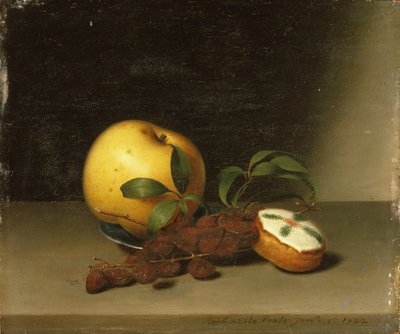 الحياة الساكنة مع الكيك ، 1822 بواسطة رافائيل بيل