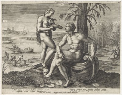 مزاجه Flegmatisch Phlegmaticus (العنوان على الكائن) فيير مزاجه (عنوان السلسلة) بواسطة رفائيل سادلر (الأول)