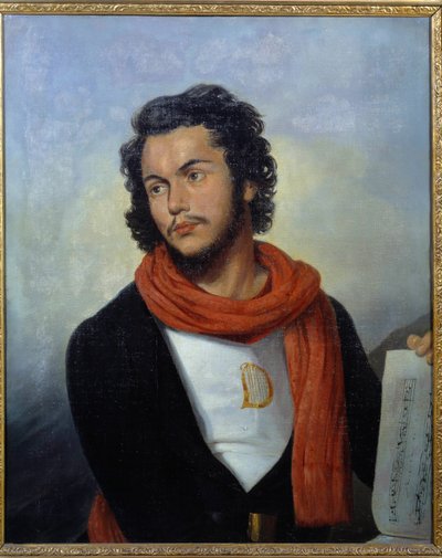 صورة للموسيقي فليسيان ديفيد (1810-1876) لوحة لريموند بونور (1796-1849) من القرن التاسع عشر سانت دينيس ، متحف الفن والتاريخ بواسطة ريمون بونور