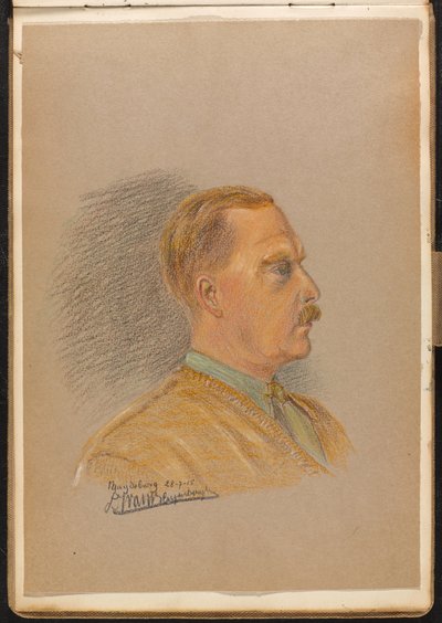 صورة لضابط بريطاني ، يوليو 1915 (رسم) بواسطة ريجنالد كوبلستون بوند
