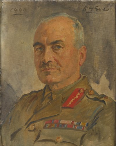 اللفتنانت جنرال السير رونالد فوربس آدم بت ، 1940 حوالي عام بواسطة ريجنالد جرينفيل إيفز