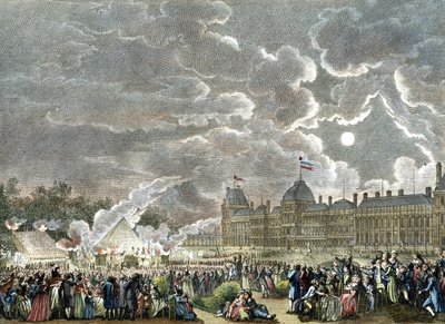 حفل تأبين شهداء 1792. 1794-1804 (نقش) بواسطة راينر فينكيليس