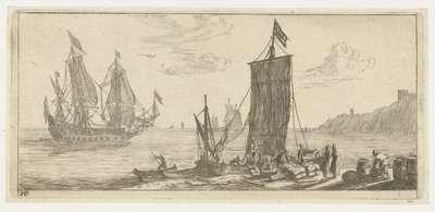 Bay with a Hooker and a Warship Divers Embarquements et autre Faicts (عنوان السلسلة) رحلات متفرقة وما شابه (عنوان السلسلة) بواسطة رينير نومز