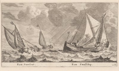 Damschuit و "Smalschip" بواسطة رينير نومز ، ودعا زيمان