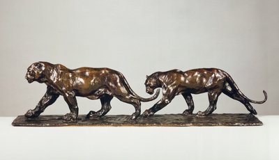 اثنان من الجاغوار (برونزية) بواسطة رامبرانت بوجاتي
