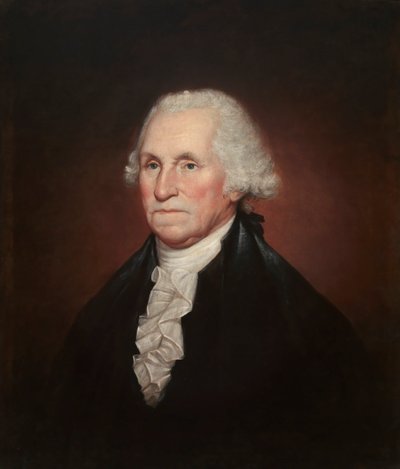 جورج واشنطن ، 1795. بواسطة رامبرانت بيل