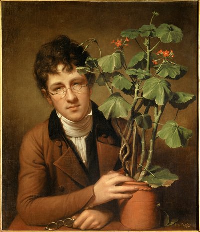 صورة للرسام روبنز بيل (1784-1864) في إبرة الراعي لوحة لرامبرانت بيل (1778-1860) (صديق سمير) مجموعة 1801 بريفي - صورة للرسام روبنز بيل (1784-1864) مع إبرة الراعي - لوحة بواسطة رامبرانت بيل (1778-1860) ، زيت على بواسطة رامبرانت بيل