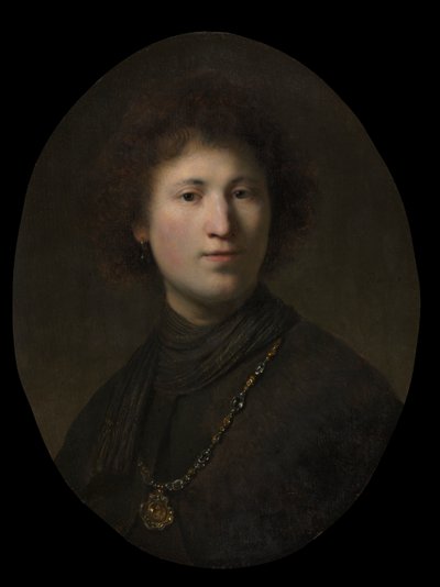 شاب بسلسلة ، ج. 1629 أو 1632. بواسطة رامبرانت فان راين