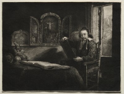 إبراهيم فرانسين ، الصيدلي ، ج. 1657. بواسطة رامبرانت فان راين