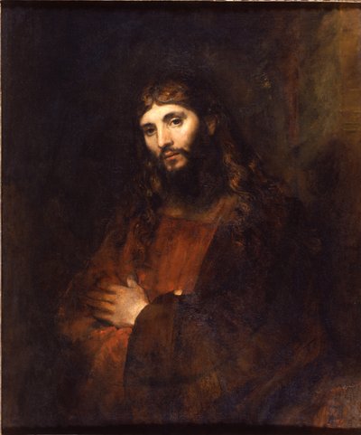 المسيح مع ذراع مطوية ، 1656-1661 بواسطة رامبرانت فان راين