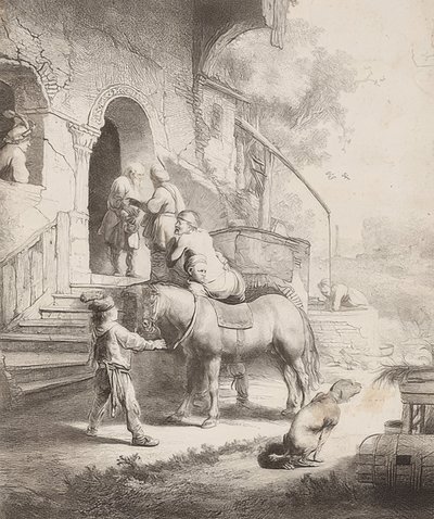 السامري الصالح. 1633 بواسطة رامبرانت فان راين