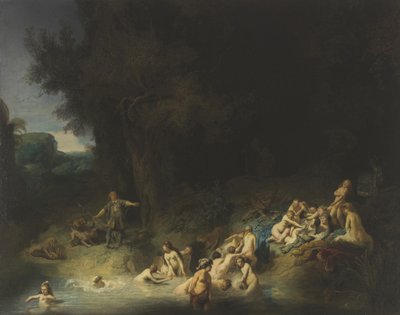 ديانا مع أكتيون وكاليستو ، 1634 بواسطة رامبرانت فان راين