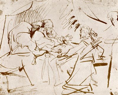 يعقوب في إسحاق بيدسايد ، 1913. بواسطة رامبرانت فان راين
