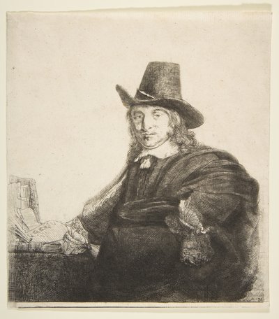 جان Asselijn ، الرسام Krabbetje ، ج .1646. بواسطة رامبرانت فان راين