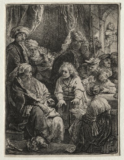 جوزيف يخبر أحلامه ، 1638. بواسطة رامبرانت فان راين