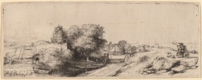 المناظر الطبيعية مع الحليب ، ج. 1650. بواسطة رامبرانت فان راين
